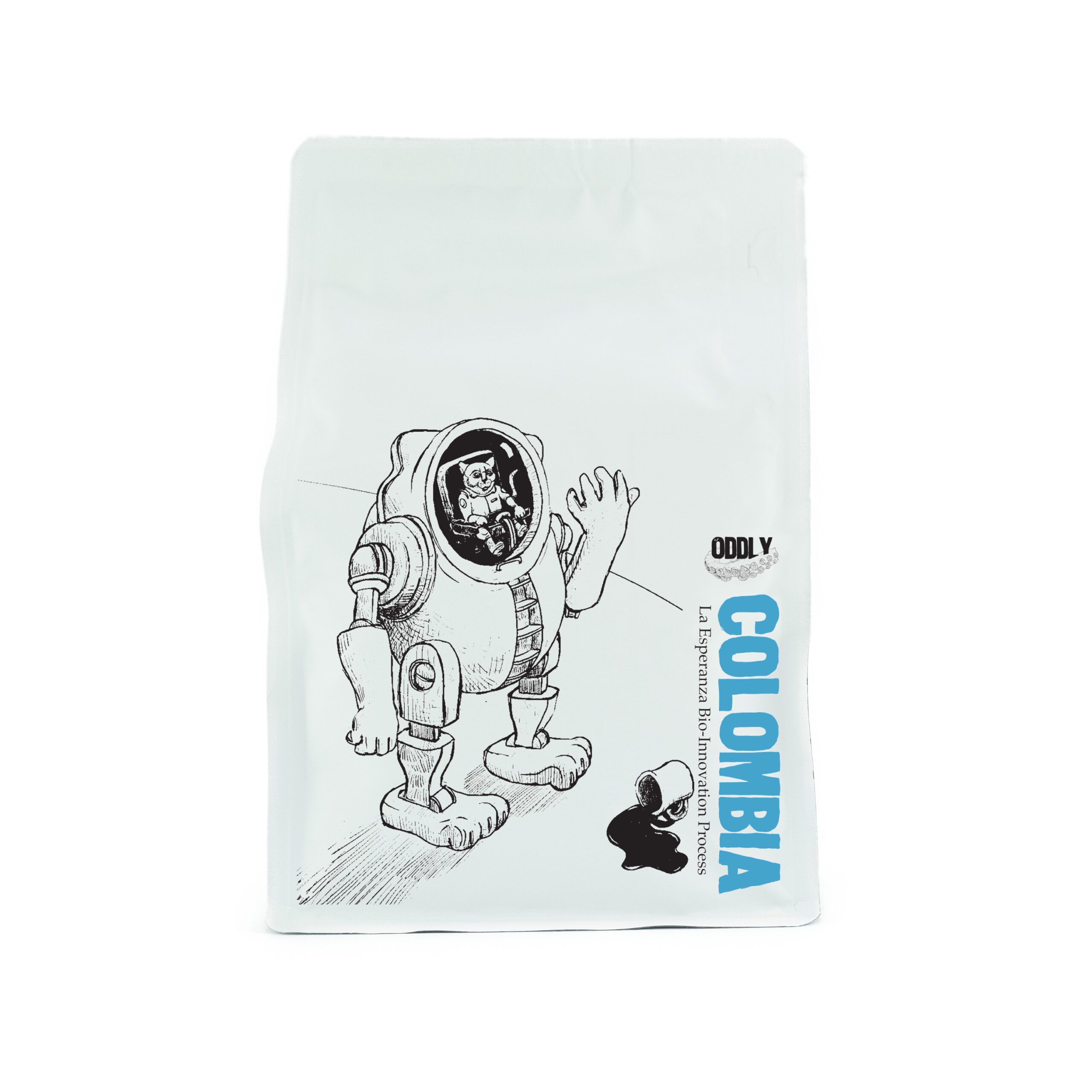 Oddly Correct coffee bag colombia la esperanza bio-innovation process