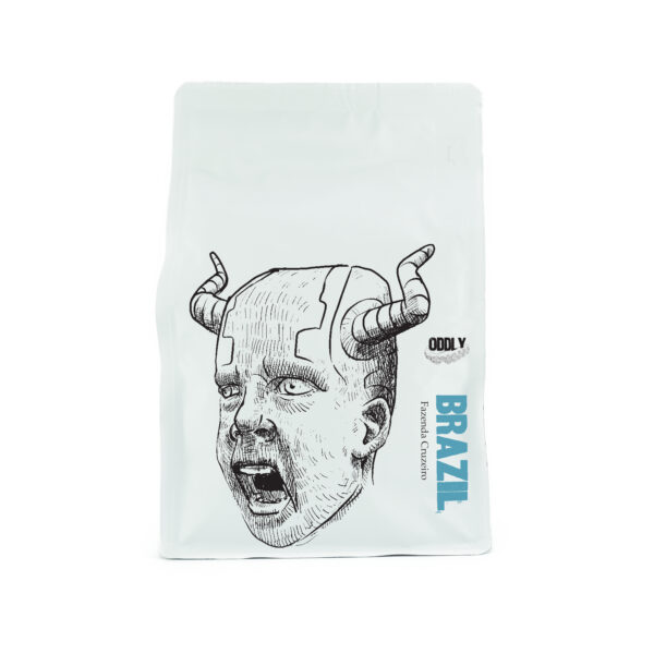 oddly correct coffee bag brazil